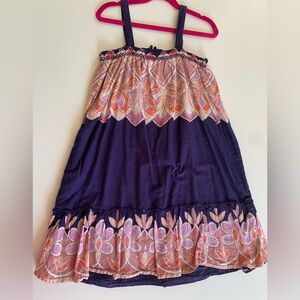 Gap Kids Floral Embroidered Maxi Dress with Straps size M (8) EUC